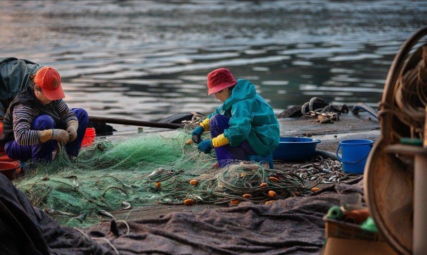 Un proyecto recoge cien toneladas de redes de pesca en la costa de Chile