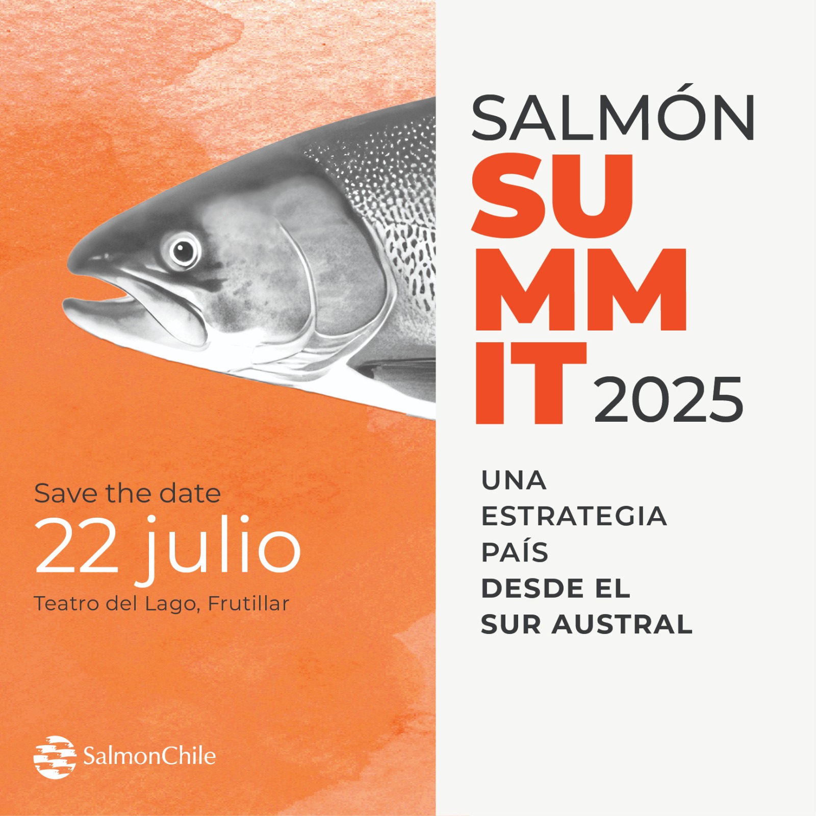 Salmón Summit 2025: SalmonChile liderará diálogo sobre acuicultura y desarrollo regional