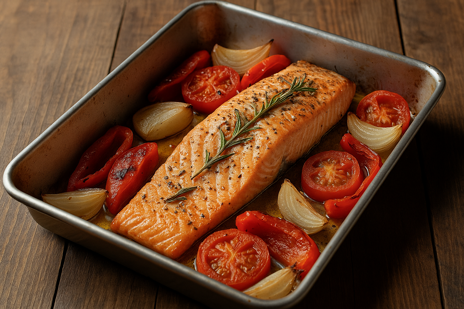 Salmão assado: uma receita fácil para qualquer ocasião