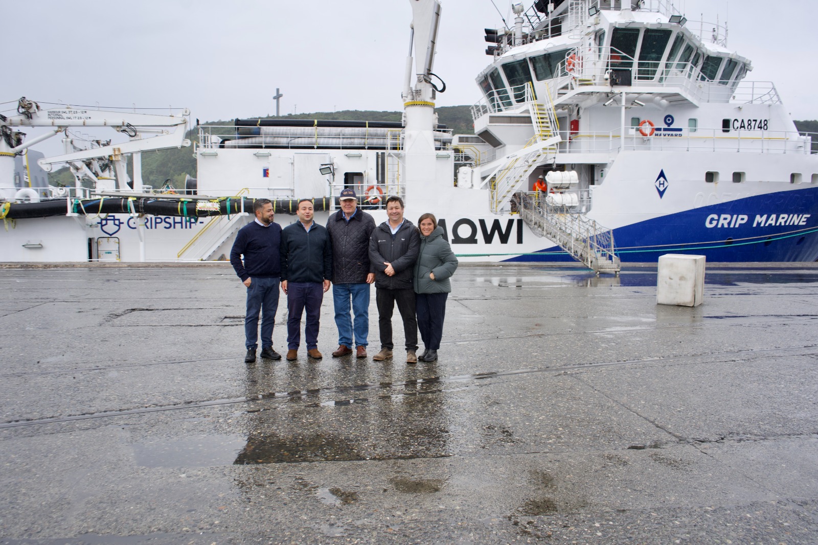 Presidente de SalmonChile y Subsecretario de Pesca realizan visita técnica a empresas estratégicas del sector productivo